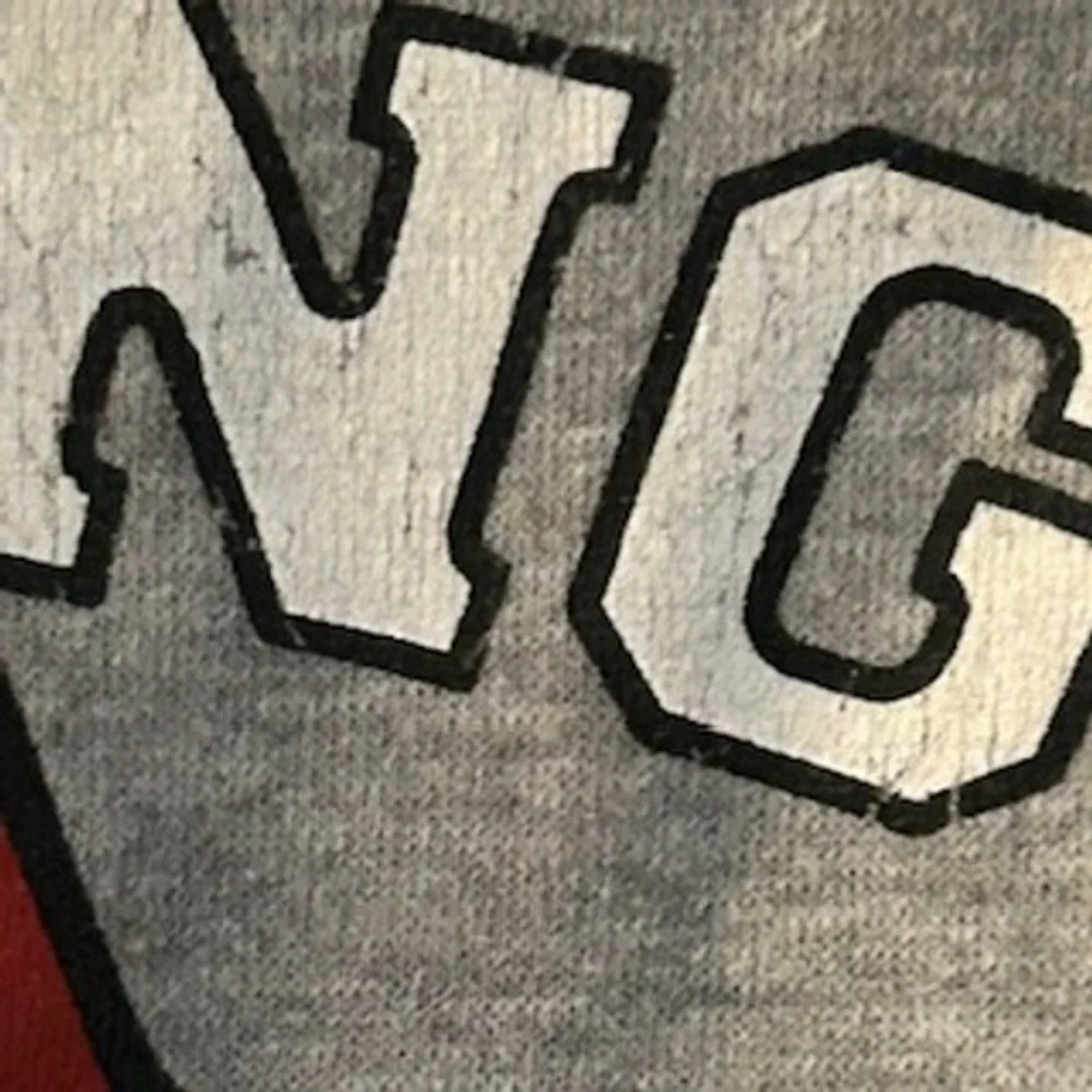 Rolling Stones Sweatshirt Graphic Band Tee Heather Gray‎ Crew Neck